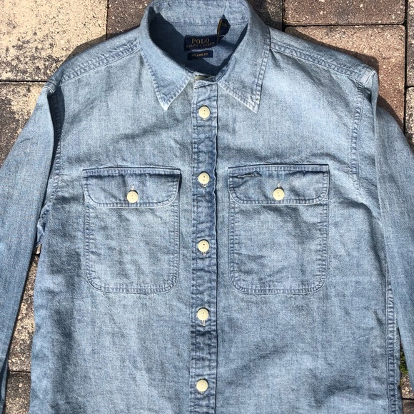 Ralph Lauren Women Denim Shirt NWT - Picture 2 of 5